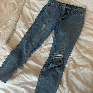 Joe’s Jeans Ankle Destroyed Jeans